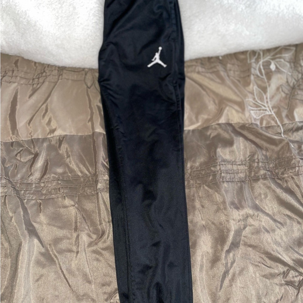Black Jordan joggers